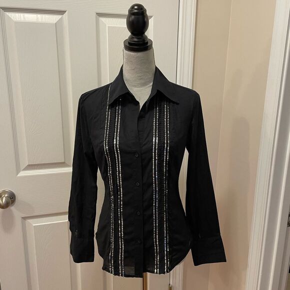 Black button up - Picture 1 of 3